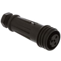 Bulgin Cable Connector In-Line 3 Socket 6 to 8 mm Dia In-Line Flex Screw 32 A