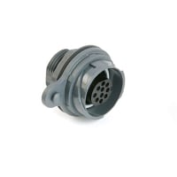 Bulgin Connector Front Panel Mnt 6-Pole Fem./Socket Screw Term. Thermoplastic