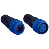 Bulgin Cable Connector In-Line 2 Socket 5.5 to 6.0 mm Flex In-Line Body 8 A 250