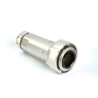 Bulgin Connector, Flex, 2-Pole, Fem./Socket, Screw Term., 7-9mm Cable Entry, Metal