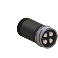 Bulgin Connector, Bayonet 4 position. Flex In-Line Receptacle 1/0 size contacts