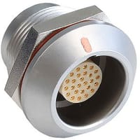 Bulgin Connector, 2 Contacts Fixed SocYet 2Y Series Push Pull