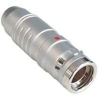 Bulgin Connector, 8 Contacts Straight Plug 2Y Series Push Pull