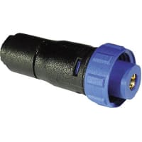 Bulgin Circular Cable Connector, -20 to 80 deg.C, UL Listed