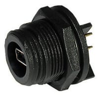 Bulgin Connector, Mini USB Type-AB, PC Pin, Shld, 0 to +70degc Temp Rtg