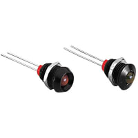 Bulgin LED Indicator 2.2V Green/Red IP66 Sealed DX Series