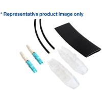 Bulgin Fiber Optic, 4 Channel Termination Kit (4-5mm) with LC (OM3)