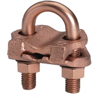 BURNDY 4-2/0CU 2IPS, High Copper Alloy Ground Connector, One-Wrench Installation