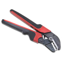 BURNDY Full Cycle Ratchet Crimper, #22-#10 Bare, Uninsulated Terminals & Splices