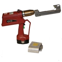 BURNDY BATTERY ACTUATED CRIMPER W/D3/O GROOVE