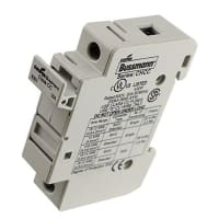 Bussmann by Eaton Fuse Holder, Modular, 1-Pole, 600 VAC/VDC, 30 A, w/Indicator, for Class CC Fuses