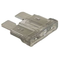 Bussmann by Eaton Fuse, Automotive, Fast Acting, 2A, 19.1x19.3x5.25 mm, Plastic-Gray, Blade, 32VDC