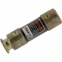 Bussmann by Eaton Fuse, Dual Element, Time-Delay, 15 A, 250 VAC/125 VDC, 0.56 +/-0.008 in.