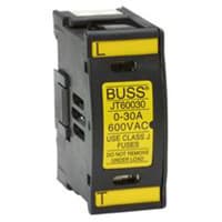 Bussmann by Eaton Class J Finger-Safe Fuse Holder, 30A, 600V, JT Series