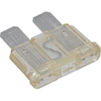 Bussmann by Eaton Fuse Automotive Fast Acting 25A 19.1x19.3x5.25 mm Plastic-Clear Blade 32 VDC