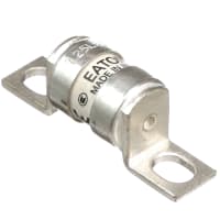 Bussmann by Eaton Fuse, Fast Acting HRC, 100A 240 VAC, Bolt, LET Series