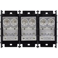 Bussmann by Eaton Power Distribution Block, 3-P, 840A, 6 Input, 24 Output, Magnum 165 Series