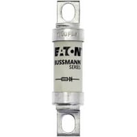 Bussmann by Eaton Fuse, Very Fast Acting. 100A 690 VAC/VDC, Bolt Term, Type T, FE Series