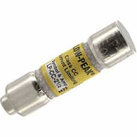 Bussmann by Eaton Fuse Cylinder Time-Delay Class CC 12.5A 600VAC/150DC 38.1x10.3mm Cartridge