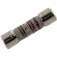 Bussmann by Eaton Fast Acting Fuse, Supplemental, 600VAC, 20A, 600VAC, KTK Series