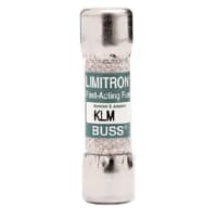 Bussmann by Eaton Fuse Cylinder Fast-Acting 10x38mm 5A 600VAC/VDC Melamine Ni-Plated Brass Ends