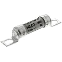 Bussmann by Eaton Fast acting FF HRC power LCT fuse, 16A