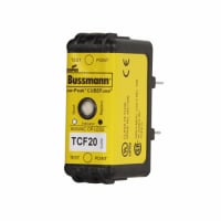 Bussmann by Eaton Fuse, Dual Element Time Lag, 20A, 600 VAC 300 VDC, Class J, CUBEfuse Series