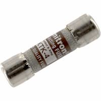 Bussmann by Eaton Fast Acting Fuse, Supplemental, 600VAC, 4A, KTK Series