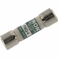 Bussmann by Eaton Fuse, Cylinder, Time Lag, 4A, 5AG, 0.4063x1.5 in, Fiber Tube, Cartridge, 500VAC