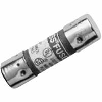 Bussmann by Eaton Fuse, Cylinder, Fast Acting, 1 A, 0.41x1.38 in, Fiber Tube, Cartridge, 600 VAC