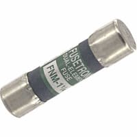 Bussmann by Eaton Fuse, Cylinder, Time Lag, 1.25A, 5AG, 0.41x1.5 in, Fiber Tube, Cartridge, 250VAC