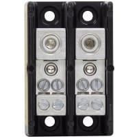 Bussmann by Eaton Power Distribution Block, 2P, 175A, Panel Mount, Magnum 160 and 162 Series