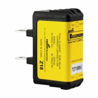 Bussmann by Eaton Fuse CUBEFuse Time Delay Slow Blow Dual Element W/O Indicator 600VAC/300VDC 15A