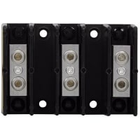 Bussmann by Eaton Power Distribution Block, 3 Pole, 200kA, 175A, Class CC, G, J, T, Max 200A