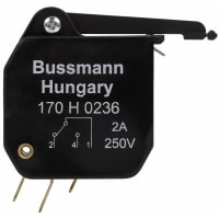 Bussmann by Eaton MICROSWITCH T1 2A 250V 000-3