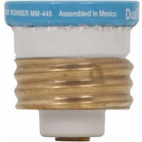 Bussmann by Eaton Fuse Edison Base Plug Type T Slow Blow Dual Element Rnd Screw Mount 125VAC 800mA