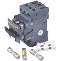 Bussmann by Eaton 3-Pole Fuse Holder For Use With Class CC fuses, 30A, 600V, OPM Series