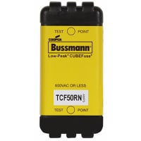 Bussmann by Eaton Fuse CUBEFuse Time Delay Slow Blow Dual Element W/O Indicator 600VAC/300VDC 50A