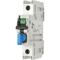 Bussmann by Eaton Disconnect Switch, CCP2 Series, Class CC, 1 Pole, Din Rail, UL 98, Switch Only