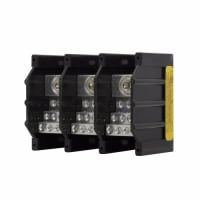 Bussmann by Eaton Power Distribution Block, 310A, 600V, 3-Pole, Panel Mount, Magnum 163 Series