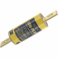 Bussmann by Eaton Fuse, Cylinder, Time Lag, 80A, Class J, 1.13x4.63", Cartridge, 600/300VAC/VDC