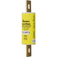 Bussmann by Eaton Fuse, Cylinder, Time Lag, 100A, Class J, 1.13x4.63", Cartridge, 600/300VAC/VDC