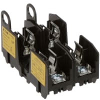 Bussmann by Eaton Accessory, Fuse Block, Modular, 250V, 0-30A, 2 Pole, Panel Mount, HM Series