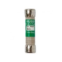 Bussmann by Eaton Fuse, Time Lag, 20A Glass, Class G, 480 VAC 300 VDC, SC Series