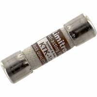 Bussmann by Eaton Fast Acting Fuse, Supplemental, 600VAC, 1/2A, KTK Series