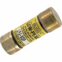 Bussmann by Eaton Fuse, Cylinder, Time Lag, 5A, Class J, Dim 0.81x2.25", Cartridge, 600/300VAC/VDC