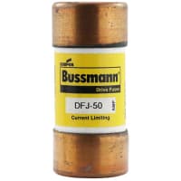 Bussmann by Eaton Fuse, Class J, 50A, High Speed