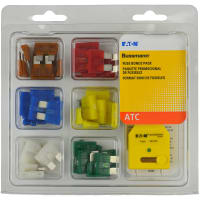 Bussmann by Eaton Fuse Kit, 43 Piece Assortment, Automotive, with Fuse Tester/Puller, ATC Series