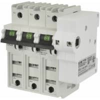 Bussmann by Eaton Compact Circuit Protector;3 Pole;W/Side H&M Right Side;CUBEForce;100A