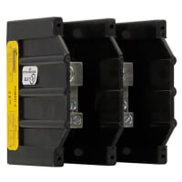 Bussmann by Eaton Power Distribution Block;2 Pole;200kA/100kA;175A;Class CC, G, J, T;Max 400A/175A